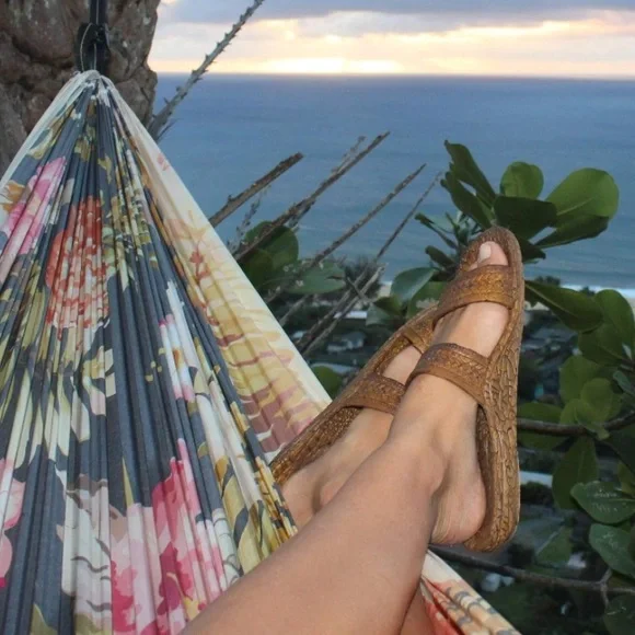 Pali Hawaii J Slips Brown “Coconut” Unisex Slide On Sandals Women’s 8/Men’s 6.5 - Picture 8 of 8